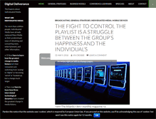 Tablet Screenshot of digitaldeliverance.com